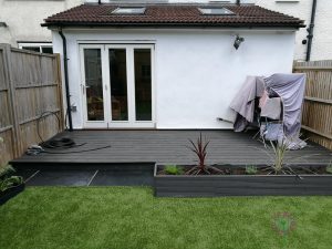 Decking and astro turf
