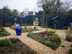 Hard Landscaping with Gravel Paving